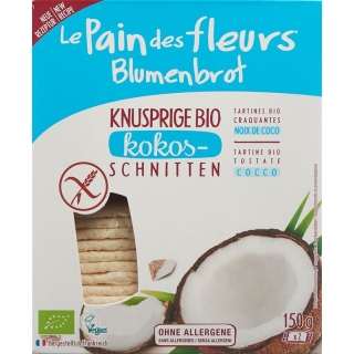 Blumenbrot Knusprige Schnitten Kokos 150g