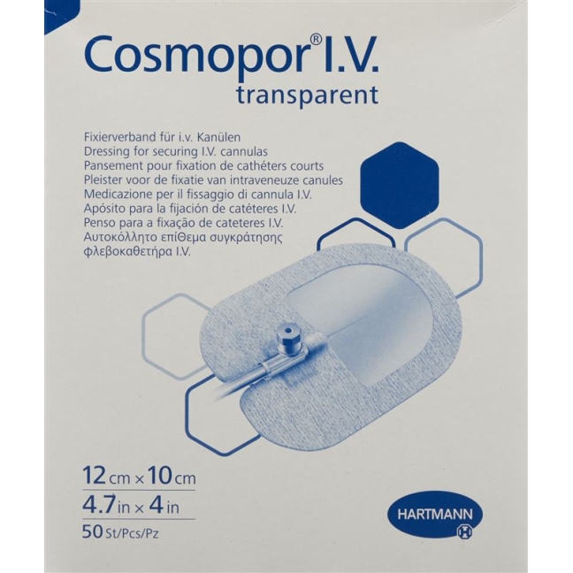 Cosmopor iv 10x12cm Прозорий 50 шт