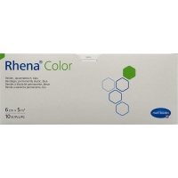 Бинт RHENA Color Elast 6смx5м синій відкритий