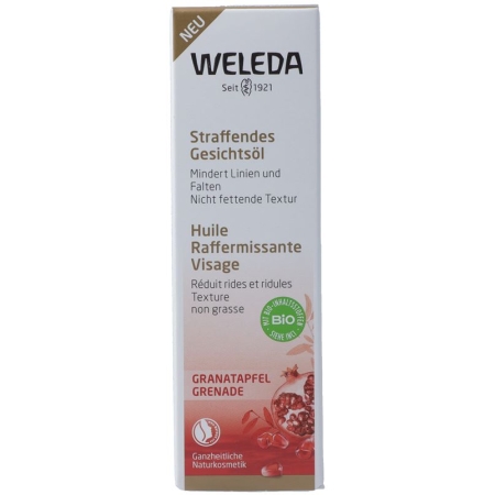 Зміцнююча скляна олія для обличчя Weleda Pomegranate 30 мл