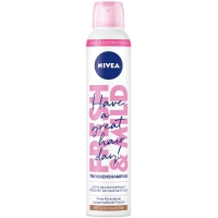 Сухий шампунь Nivea Fresh & Mild для брюнеток і середнього волосся