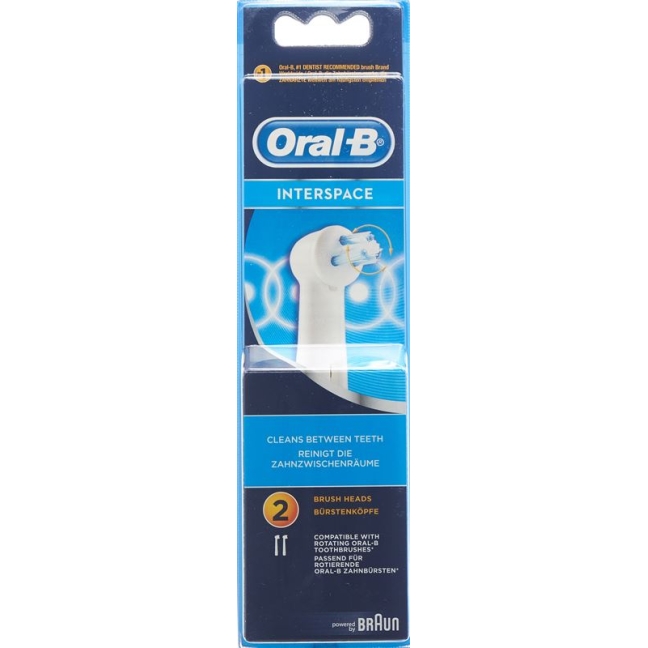Насадки для щітки Oral-B Interspace 2 шт