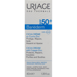 Uriage Bariederm Cica-Creme LSF 50 Tube 40ml