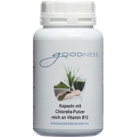Goodness Chlorella порошок з вітаміном B12 капсули 600 мг DS 90 шт