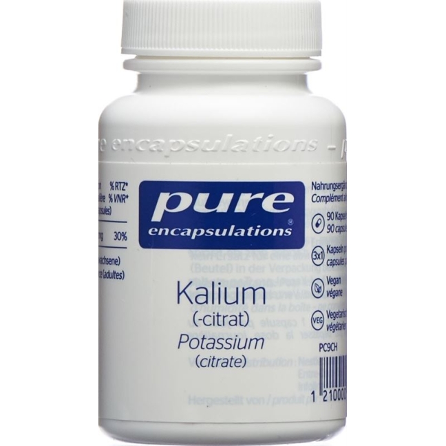 Pure Kalium Kapseln Neu Dose 90 Stück