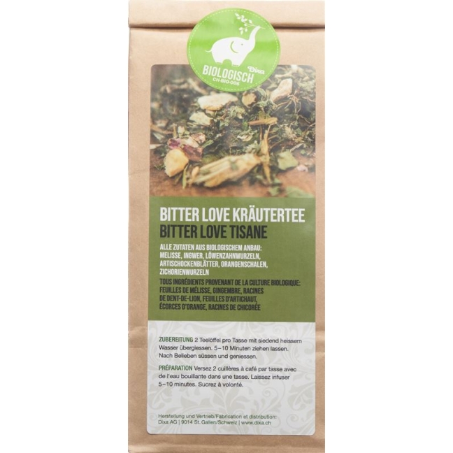 Чай Dixa Bitter Love Tea ORGANIC 60 г