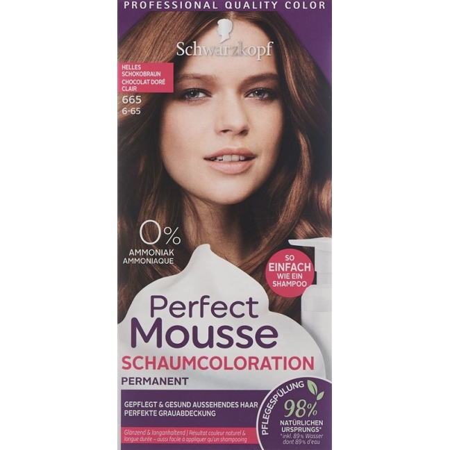 Perfect Mousse 665 Light chocolate brown