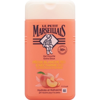 Гель для душу Le petit Marseillais ORGANIC персик і нектарин Fl 250