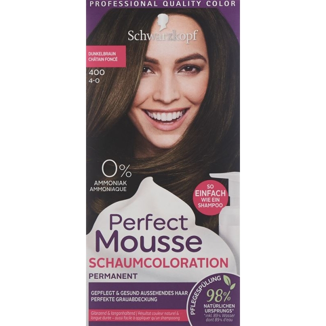 Perfect Mousse 400 Темно-коричневий