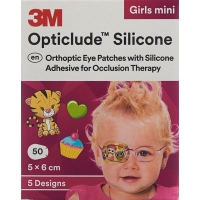 Силіконова пов'язка для очей 3M Opticlude 5x6cm Mini Girls 50 шт