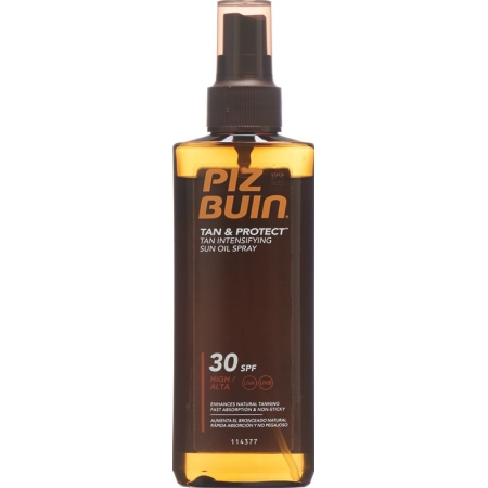PIZ BUIN Олія-спрей для засмаги та захисту SF30