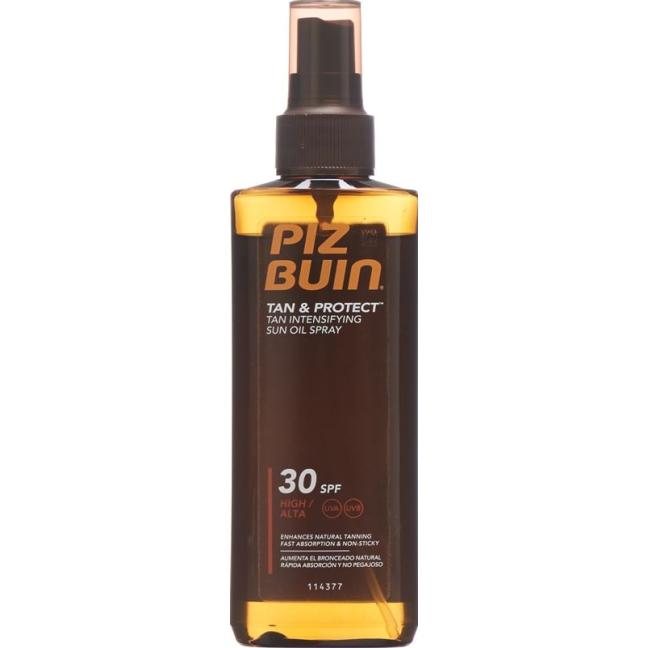 PIZ BUIN Олія-спрей для засмаги та захисту SF30
