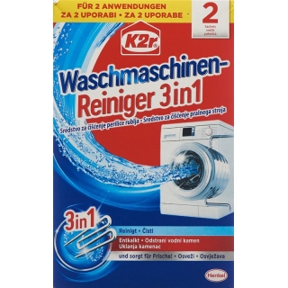 K2r Waschmaschinenreiniger 3in1 2x 75g