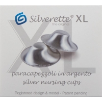 Silverette Still-Silberhuetchen XL ?5cm Silverette Still-Silberhuetchen XL ?5cm