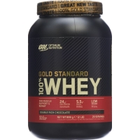 OPTIMUM 100% Whey Gold Standard Chocolate Double Rich 2lb Ds 900
