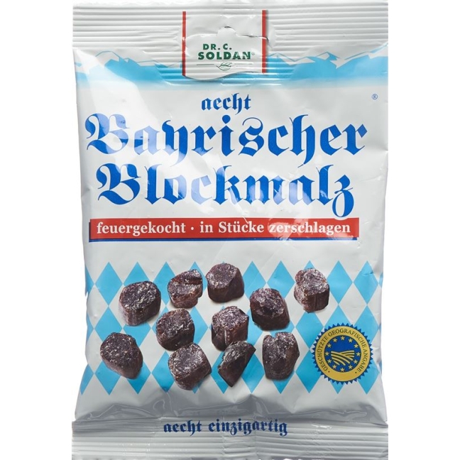 Soldan aecht Bavarian block malt bag 100 гр