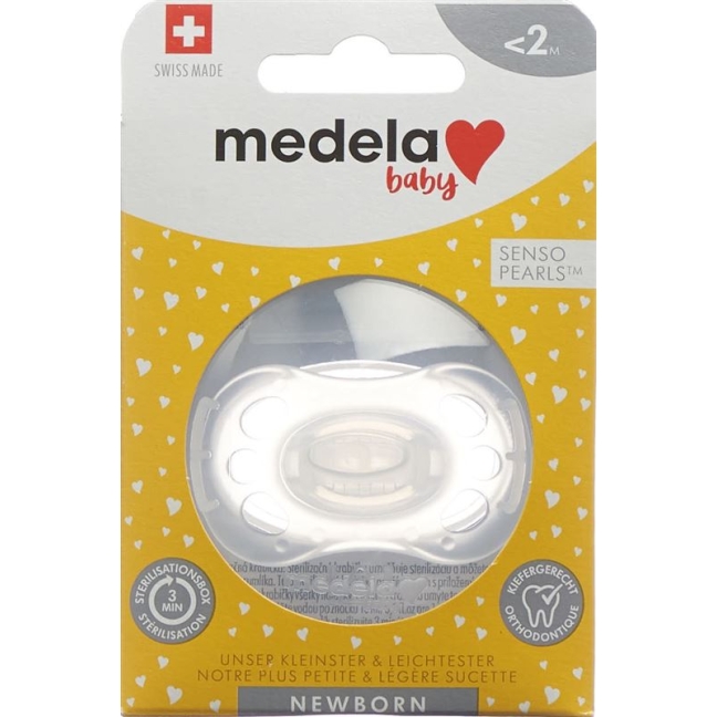 MEDELA Baby Nuggi New Born 0-2 Прозорий