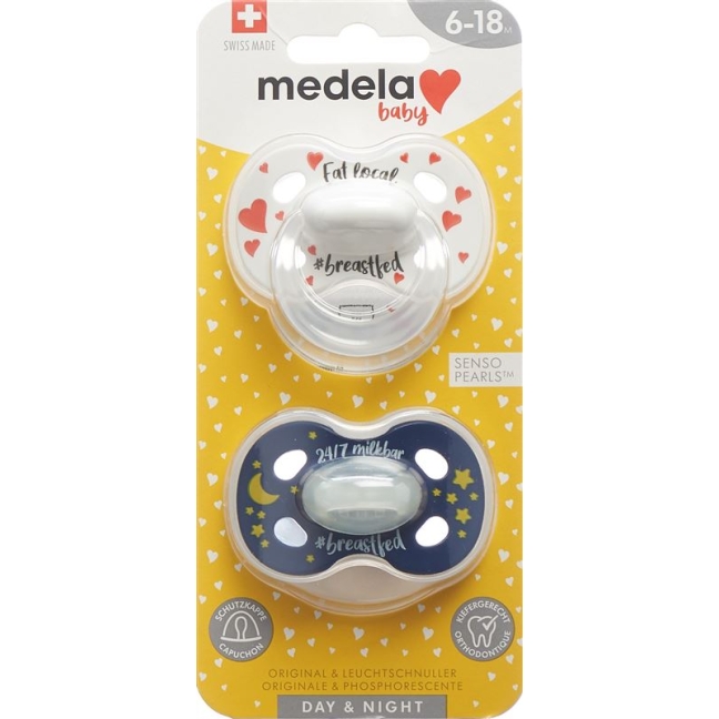 MEDELA Baby Nuggi Day&amp;Night 6-18 на грудному вигодовуванні