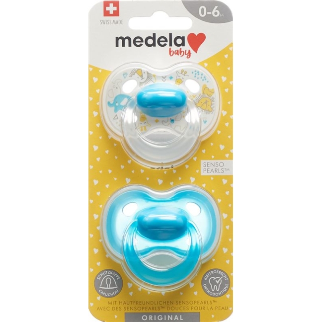 MEDELA Baby Nuggi Original 0-6 Blue