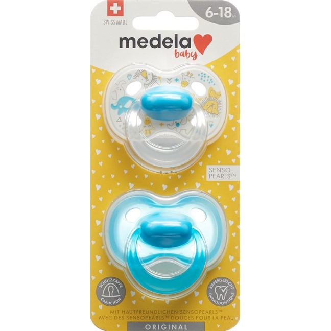 MEDELA Baby Nuggi Original 6-18 Blue