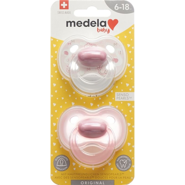 MEDELA Baby Nuggi Original 6-18 Pink