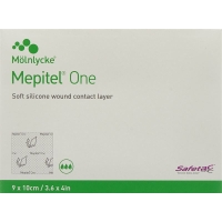 Ранова пов&#39;язка Mepitel One 9х10см (розриви шкіри) 5 шт