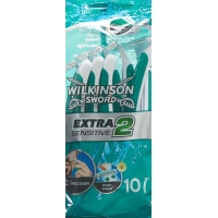 Wilkinson Extra II Sensitive Одноразовые травяные травы Her 10 шт.