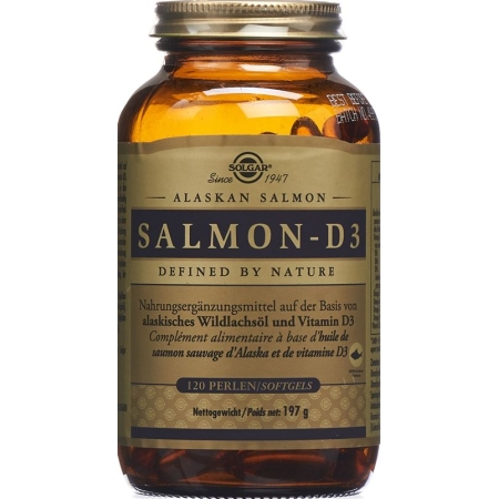 Бутель Solgar Salmon-d3 120 шт