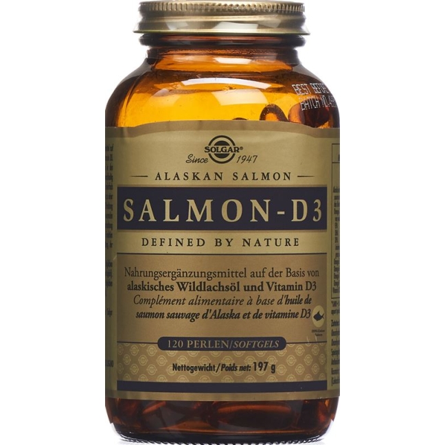 Бутель Solgar Salmon-d3 120 шт