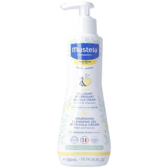 MUSTELA Гель для вмивання Cold Cream для сухої шкіри