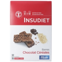 Хрусткі батончики Insudiet шоколадно-зернові 10 шт