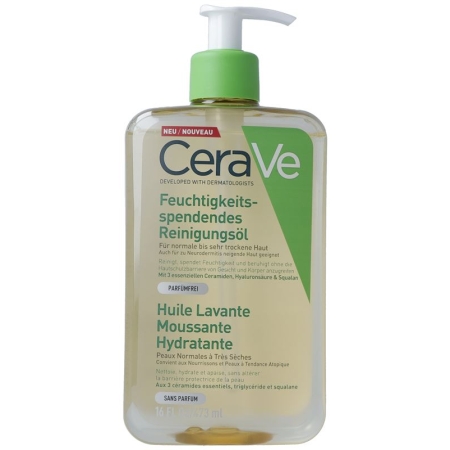 CERAVE волога пінна миюча олія