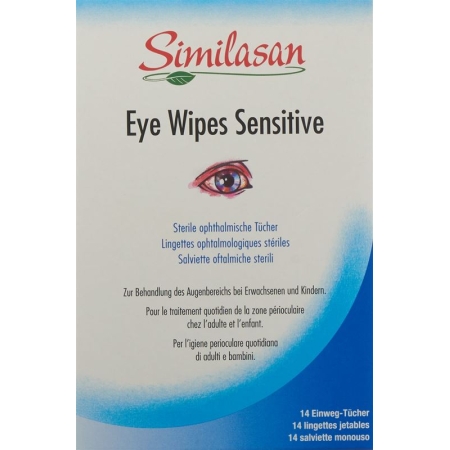 Серветки SIMILASAN Eye Wipes Sensitive