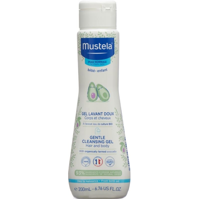 М&#39;який гель для вмивання MUSTELA для нормальної шкіри