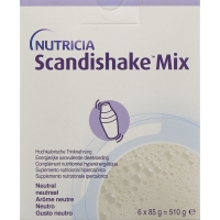 Scandishake Mix Powder Neutral (новий) 6 пакетиків 85г