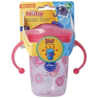 NUBY Trinkta 360° Wonder Cup TRITAN 240 мл РОЖЕВИЙ