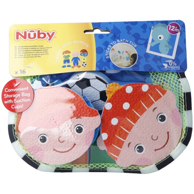 Фигурки для ванны Nuby Dress Me Up Boy Stick