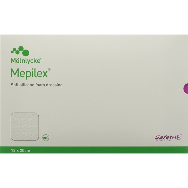 MEPILEX поролоновий бинт Safetac 12x20cm Si новий