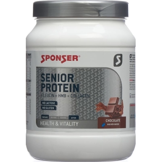 Sponser Senior Protein Pulver Chocolate Dose 455g