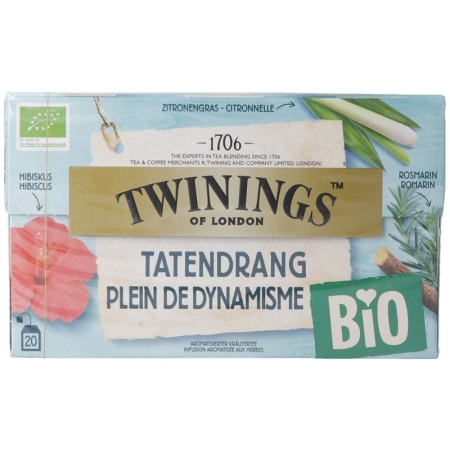 Twinings Urgency Organic 20 пакетів 1,7г