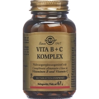 Solgar Vita B+c комплекс таблетки флакон 100 шт