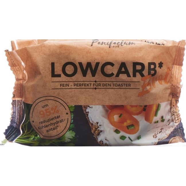 Органічний хліб Panifactum Lowcarb Fine без глютену 160 г