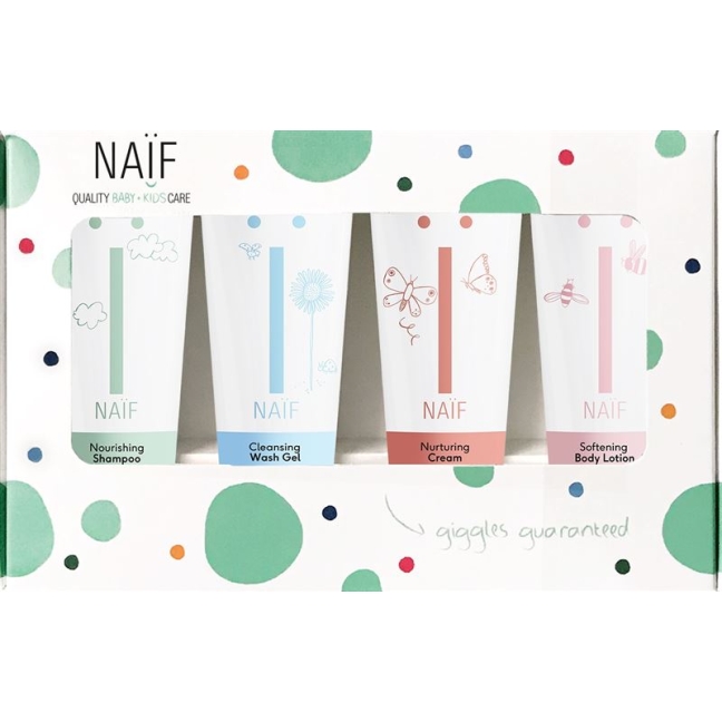 NAIF Mini Set Baby Travel 4x travel size вироб