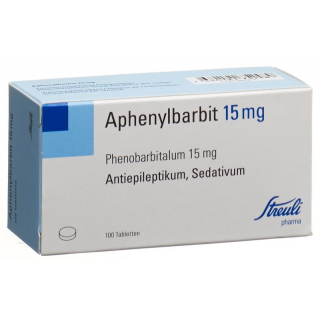 Афенилбарбит Стреули таблетки 15 мг 100 шт.