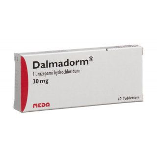 Далмадорм пленочная таблетка 30 мг 10 шт.