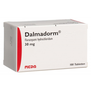 Далмадорм пленочная таблетка 30 мг 100 шт.