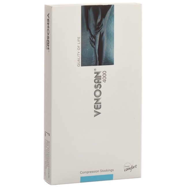 VENOSAN 4002 A-D KKL2 M довгий чорний 1 пара
