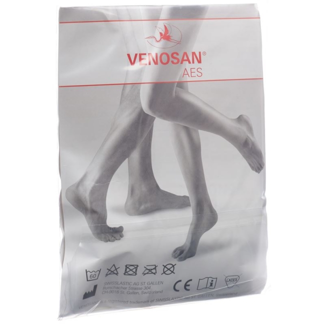 Venosan Aes A-gg S Short Open White 1 пара