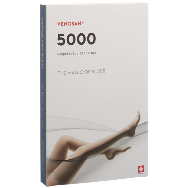 VENOSAN 5001 A-T KKL1 M довгий чорний 1 пара