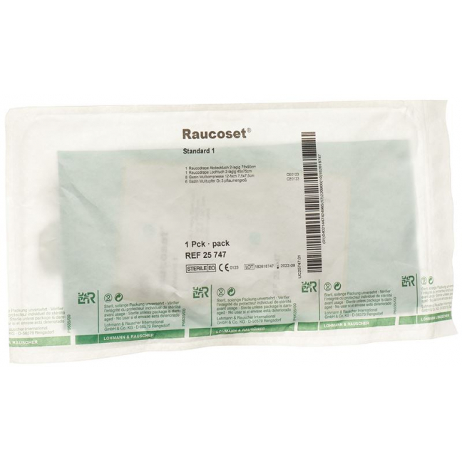 Набор перевязочных материалов Raucoset стандарт I стерильный